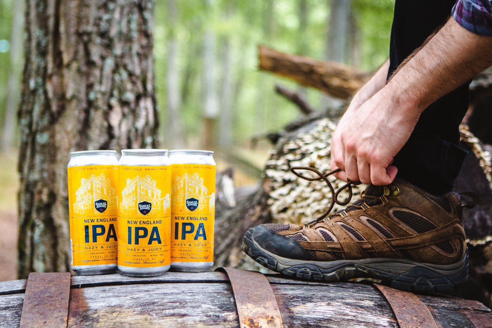 Sam Adams brand shoot in New England